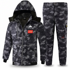 스타일닥터 남자 겨울 방한복 방수 기모 보온 상하의 세트 따듯한 아웃도어 작업복