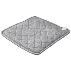 한일의료기 전기장판 카본탄소매트 전자파없는 무자계 캠핑1인 전기방석 진그레이 (45x45), 1인용 전기방석 45x45cm