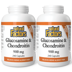 네추럴팩터스 소연골 콘드로이친 1200mg & 글루코사민 1500mg, 240정, 2개