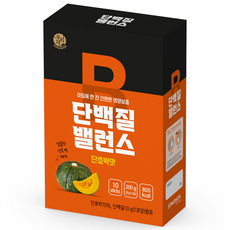 SONGWON 高蛋白奶昔隨身包 甜南瓜口味, 10條, 1盒, 20g