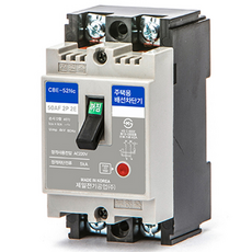 CHEIL ELECTRIC 住家用漏電斷路器 CBE-52NC 2P 50A D型, 1個