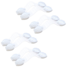 Agard 瓢蟲安全鎖 2p, 白色, 4組