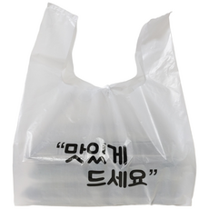 배달봉투 도시락 비닐봉투 음식 흔들림 방지 1호(27+18)x40 200매, 200개