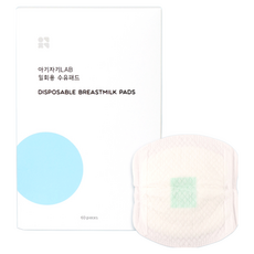 아기자기랩 일회용 수유패드, 60개입, 3개