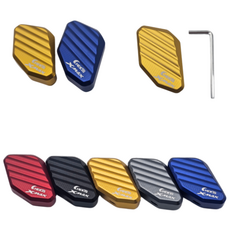 CHEKIS XMAX 날개형스탠드클립 보조스탠드커버 고급형모델, 1개, 골드