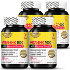 뉴트리파워 리포좀 비타민C1000 고함량 리포조말, 4개, 100정