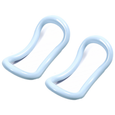 파스텔 릴렉스 요가링 소프트타입 종아리 마사지링, 2개, 스카이블루