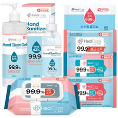 소확행몰 헬케어 의약외품 살균 손소독제 물티슈 세니타이저 소독겔 모음, 1개