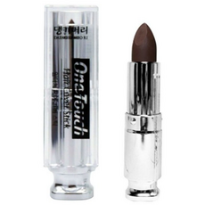 댕기머리 원터치 헤어 커버 스틱 4g, 자연흑갈색, 3개