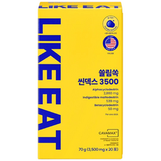 알파CD 라이킷 쓸림쏙 씬덱스 3500 알파씨디 슬림쏙 알파싸이클로덱스트린, 3.5g, 20개