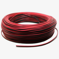 12V-24V전용 60cm단위 2P 전기배선 LED배선 3SQ 20AWG, 60cm (연결배송), 1개