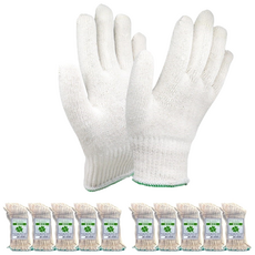 SJG 클로버 면장갑 100켤레, 45g 면장갑, 300개