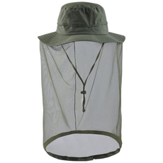 NOS협력업체 보호 방충망 모자 17 아미 그린 메쉬연결, 1개