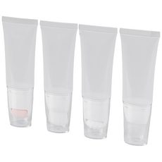 더툴라벨 여행용 공병 4종 실리콘 롤러 스파츌라 브러쉬 로션 에센스 스킨, 1개