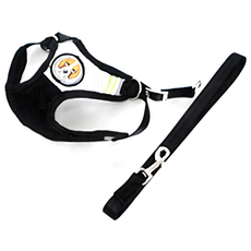 프리미엄 강아지줄 강아지목줄, (블랙)(S), 1개