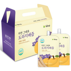 자연그대로 도라지배즙 스파우트, 100ml, 30개