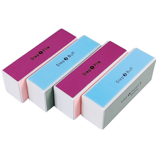 4way 올인원 네일파일 버퍼 샌딩 화일 블럭 블록 4개 묶음, 1세트, 4way블럭