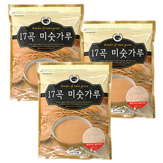 17곡 무설탕 미숫가루 1Kg, 3개