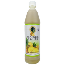 청솔 파인애플 음료, 12개, 835ml