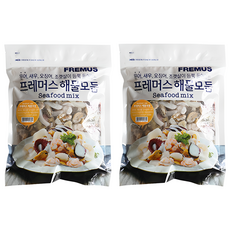 맛꾼 [정품] HACCP인증 깔끔하고 간편한 해물 5종 믹스 해물 모듬 600g, 2개