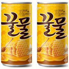 웅진 꿀물180mlx30캔+30캔(총60캔), 360개, 180ml