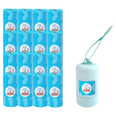 줍줍 강아지 배변봉투 풉백 똥봉투 똥츄 생분해 240매, 스카이블루, 1세트, 240개입