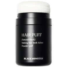 블랙몬스터 헤어 퍼프 26g, 내츄럴 블랙, 1개