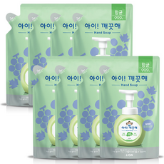 아이깨끗해 핸드워시 파우더향 리필, 450ml, 8개