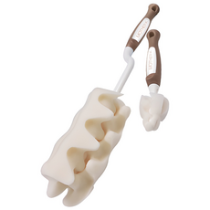 마더케이 젖병 세척브러쉬 2종 세트, 1세트, 코코아