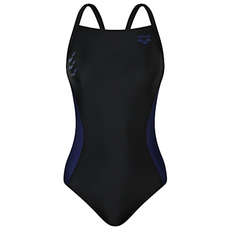 아레나 여성 실내 원피스 수영복 A5FL1LD06 BLK