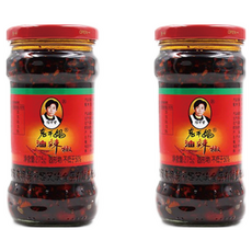 라오깐마 라조장 고추소스, 275g, 2개