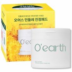 [공식] 오어스 민들레 수분 진정 토너패드 (각질관리 팩토 닦도 양면 2분할 절취 다기능성 저자극 비건 패드), 1개, 본품, 90매입