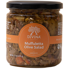 디비나 머풀레타 지중해 올리브 비건 자연식 샐러드, 370g, 1개