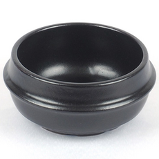 금광도기 금광 업소용 뚝배기 계란찜 김치 된장 찌개 솥 국밥 곰탕 삼계탕 추어탕 설렁탕 비빔기 뚜껑, 1개, 뚝배기 4호 15.5cm