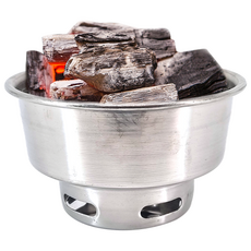 항아리 바베큐 스테인레스 숯통, 1개