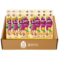[홈앤키즈] 고구마스틱, 고구마맛, 20g, 12개