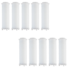 HOME DAUM 蓮蓬頭過濾濾芯 8cm 10入, 無香味