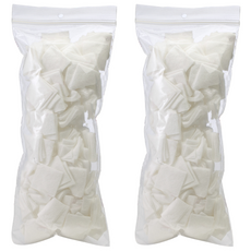 Yuri Nail 專用卸甲化妝棉 200片, 2個, 單一顏色