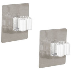 多用途拖把掛架 1格, 隨機發貨, 2件