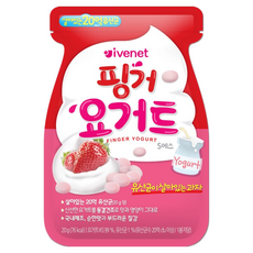 아이배냇 베베 핑거 요거트 4종세트 7개월부터, 플레인, 20g, 4개