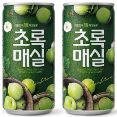 웅진 초록매실 180ml, 20개