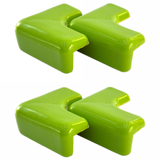 AiSON 氣墊防撞角, 淡綠色, 4個