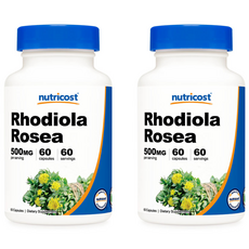 뉴트리코스트 로디올라 로지아 500mg 60캡슐 2세트, 60정, 2개