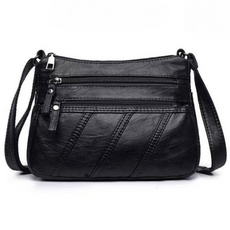 핫몰 어머니 중년 천연 가죽가방 크로스백 숄더백