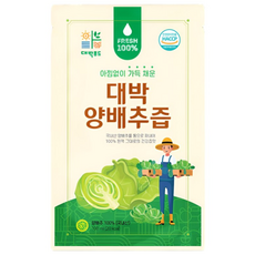오롯이 통 양배추로만 짠 100% 대박 양배추즙 100ml 50개 2개 100포, 100개