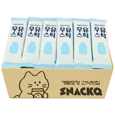 노브랜드 과자, 80개, 우유스틱