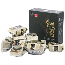민속물산 솔잎김1호 10봉 명절 선물 세트, 100g, 1박스