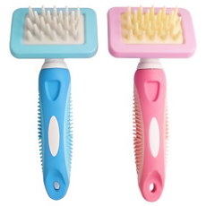 JOLLY 소동물 마사지브러쉬 JP134 JP135 토끼 친칠라, 블루(JP135), 1개