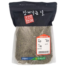 [농협] [25년산] 장수 장계농협 국산 녹두, 1개, 1kg