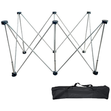 경량 접이식 다용도 목공 현장 석고보드 작업대 가판대 다리6개, 1개